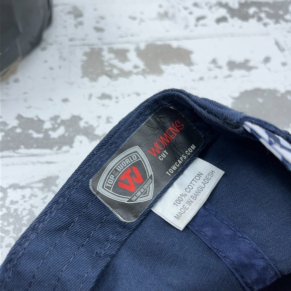 Virginia Cavaliers Hat Cap Womens Strap Back Blue UVA Baseball Dad Twill Ladies - Picture 7 of 8